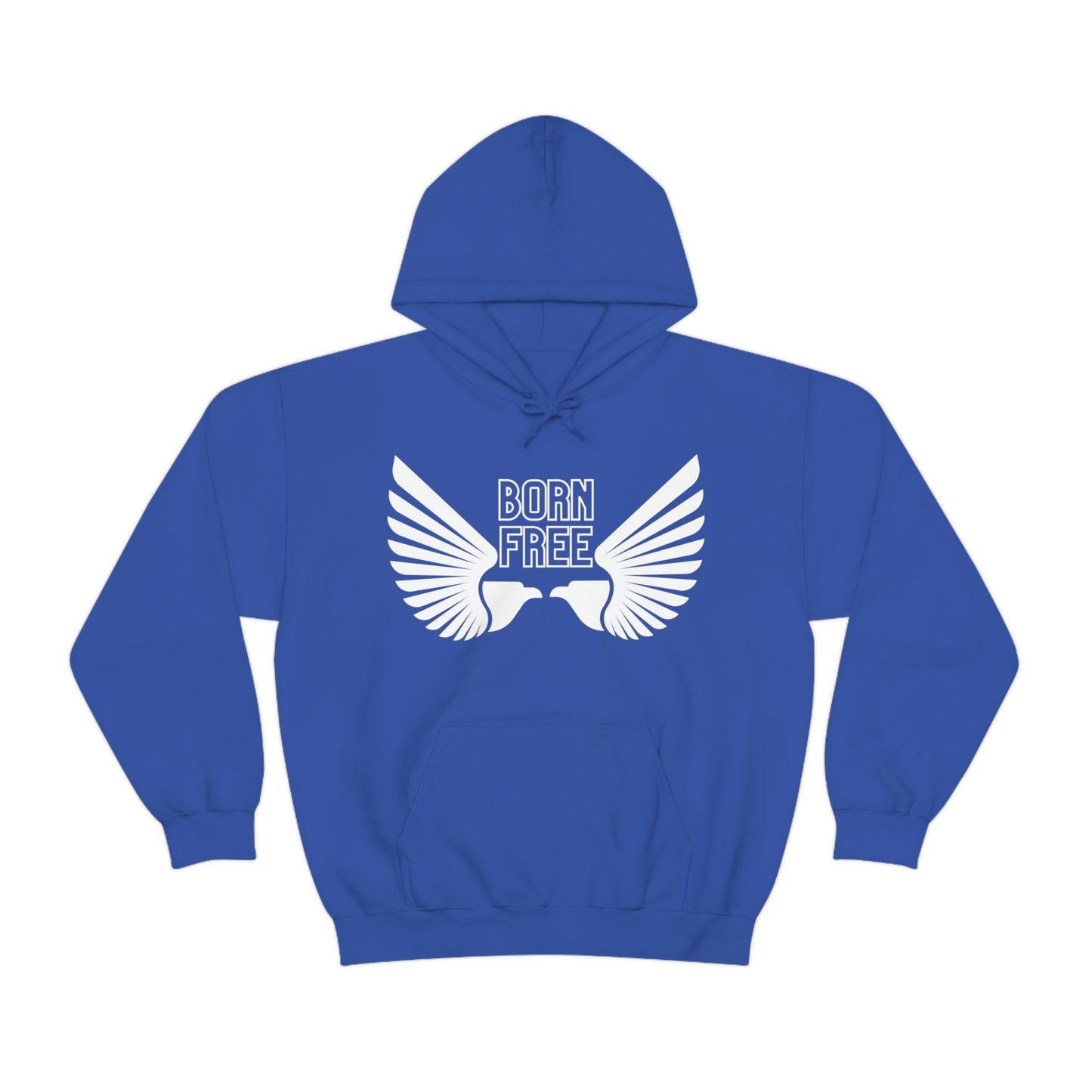 Born Free Eagle Unisex Hooded Sweatshirt