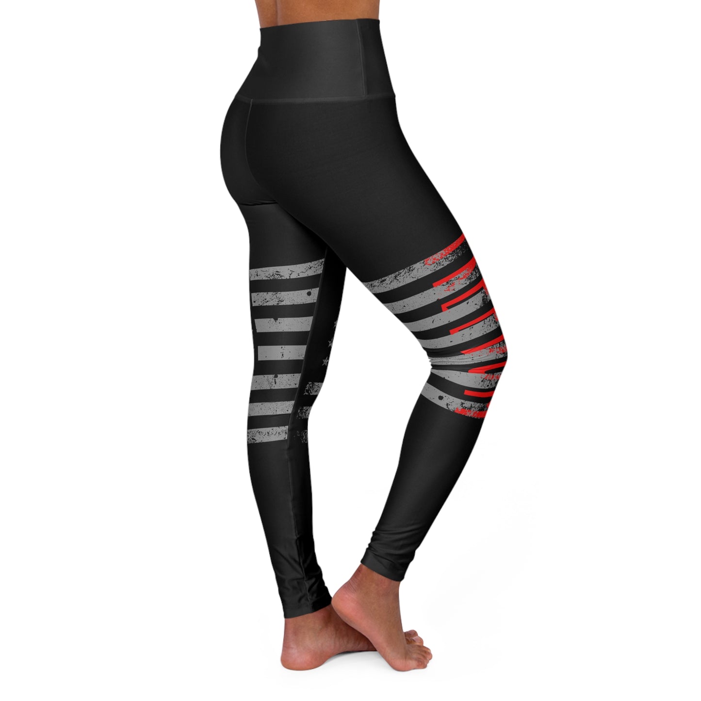 Let Freedom Ring High-Waist Activewear Sports Leggings