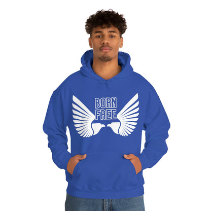 Born Free Eagle Unisex Hooded Sweatshirt