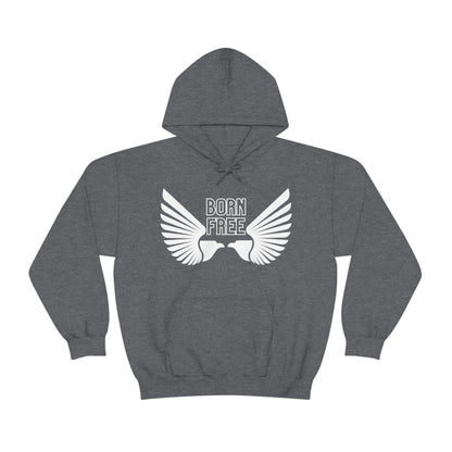 Born Free Eagle Unisex Hooded Sweatshirt