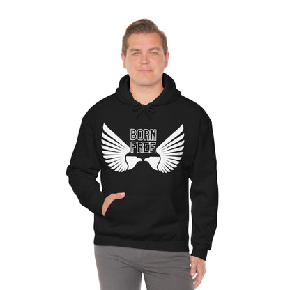 Born Free Eagle Unisex Hooded Sweatshirt