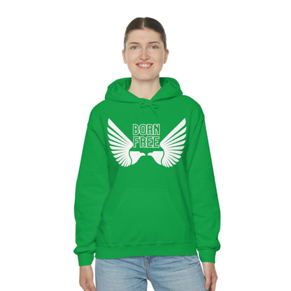 Born Free Eagle Unisex Hooded Sweatshirt