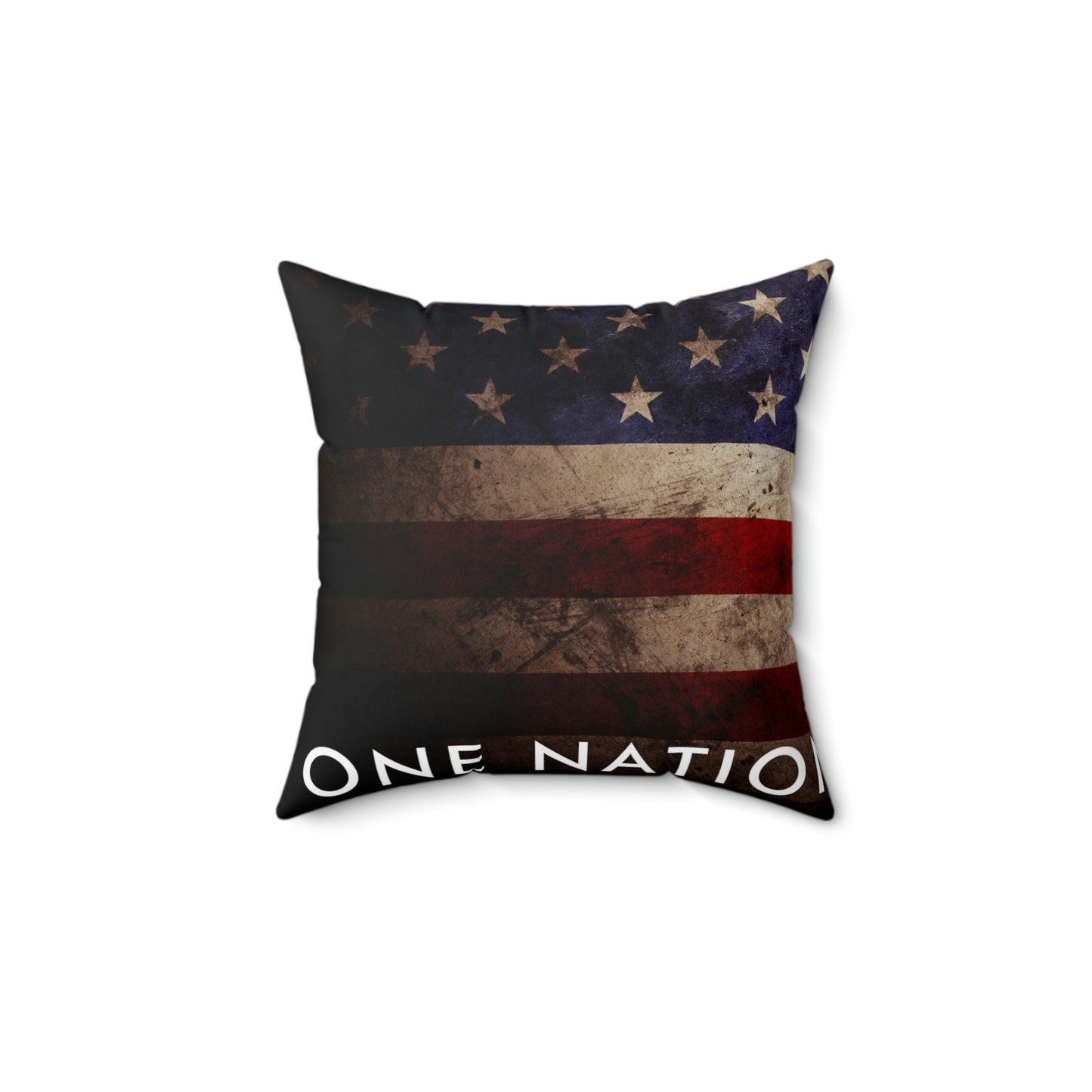 One Nation Under God Square Pillow