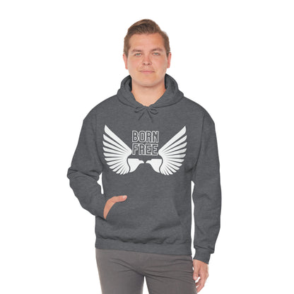 Born Free Eagle Unisex Hooded Sweatshirt