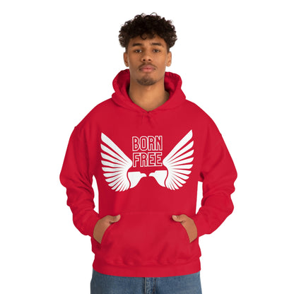 Born Free Eagle Unisex Hooded Sweatshirt