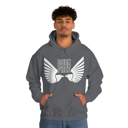 Born Free Eagle Unisex Hooded Sweatshirt