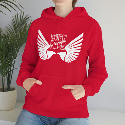 Born Free Eagle Unisex Hooded Sweatshirt