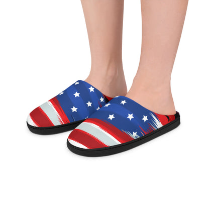 Patriotic American Indoor Slippers