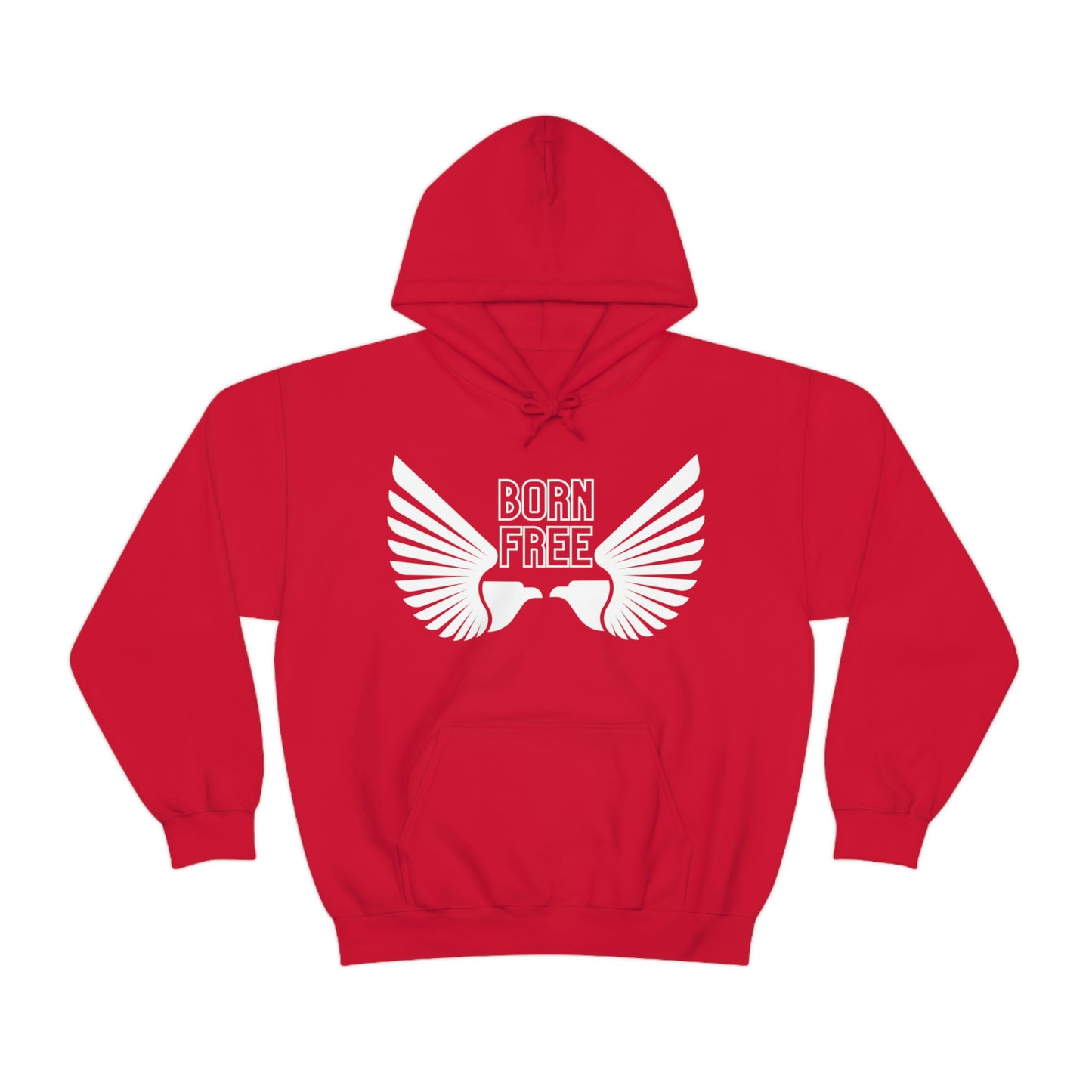 Born Free Eagle Unisex Hooded Sweatshirt