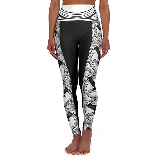 Eagle landing High Waisted Leggings