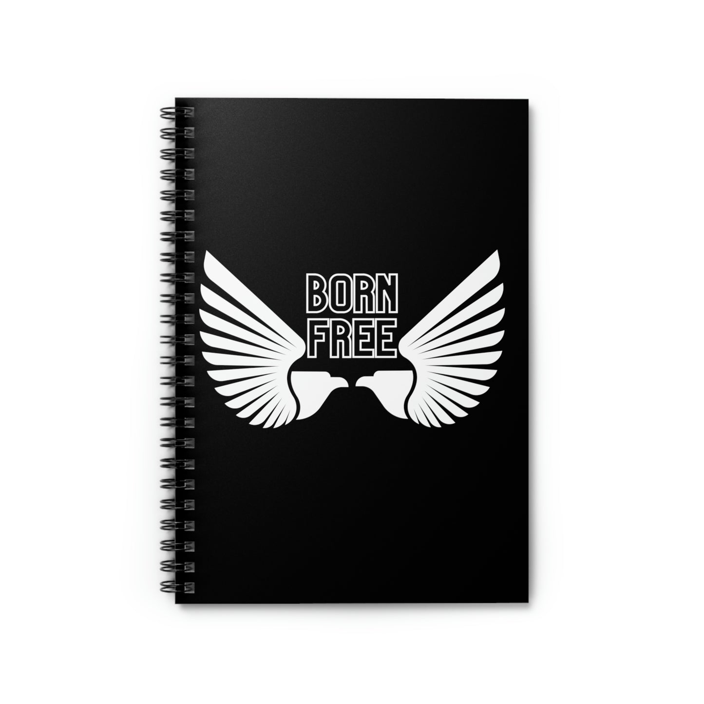 Born Free Eagle Spiral Notebook