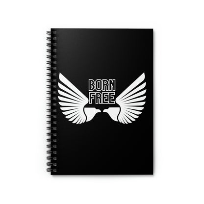 Born Free Eagle Spiral Notebook