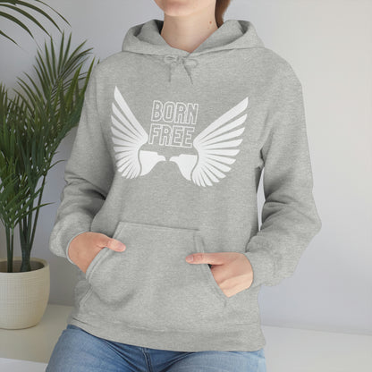 Born Free Eagle Unisex Hooded Sweatshirt