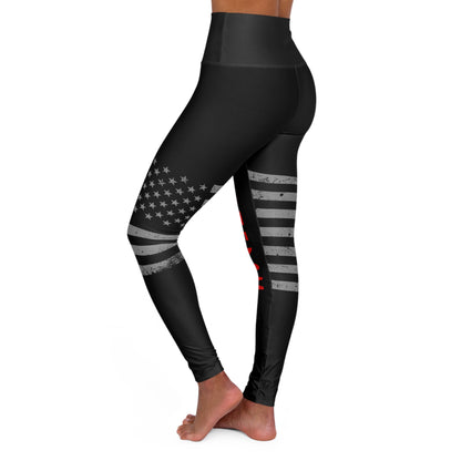 Let Freedom Ring High-Waist Activewear Sports Leggings