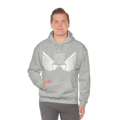 Born Free Eagle Unisex Hooded Sweatshirt